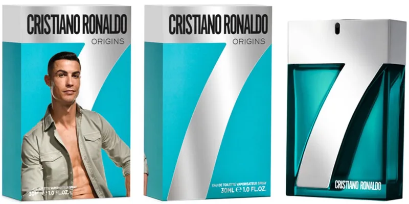 Eau de Toilette Origins de Cristiano Ronaldo en 30 ml – photo du produit