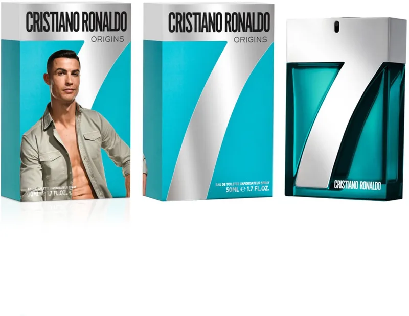 Eau de Toilette Origins von Cristiano Ronaldo in 50 ml – Produktfoto