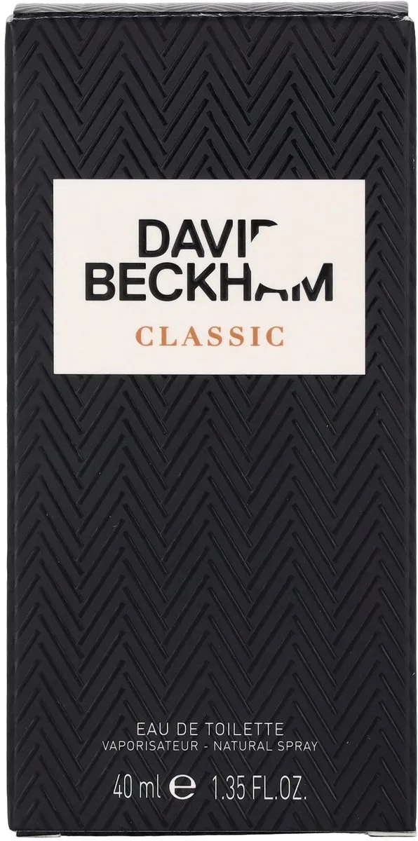 Classic Eau de Toilette Spray van David Beckham in 40 ml – productfoto