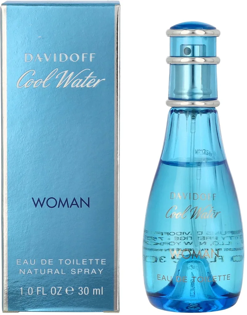 Cool Water Eau de Toilette - Damesparfum van Davidoff in 30 ml – productfoto