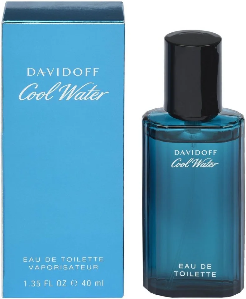 Cool Water - Eau de Toilette - Herenparfum fra Davidoff i 40 ml – produktbillede 2 af 3