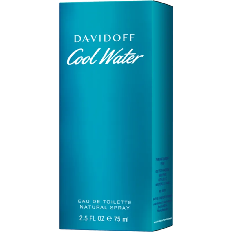 Cool Water - Eau de Toilette - Herenparfum von Davidoff in 75 ml – Produktfoto 4 von 4