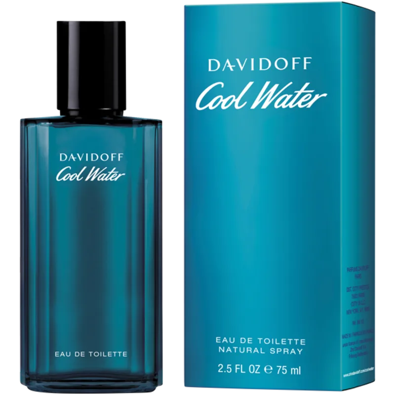 Cool Water - Eau de Toilette - Herenparfum von Davidoff in 75 ml – Produktfoto 3 von 4