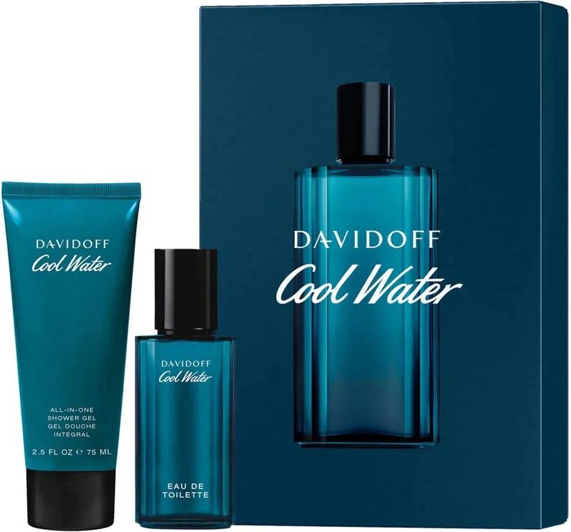 Cool Water Eau de Toilette voor Mannen Gift Set 115 ml de Davidoff – photo du produit 1 sur 2