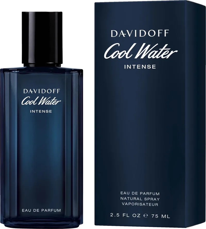 Cool Water Intense - Eau de parfum - Herenparfum von Davidoff in 75 ml – Produktfoto