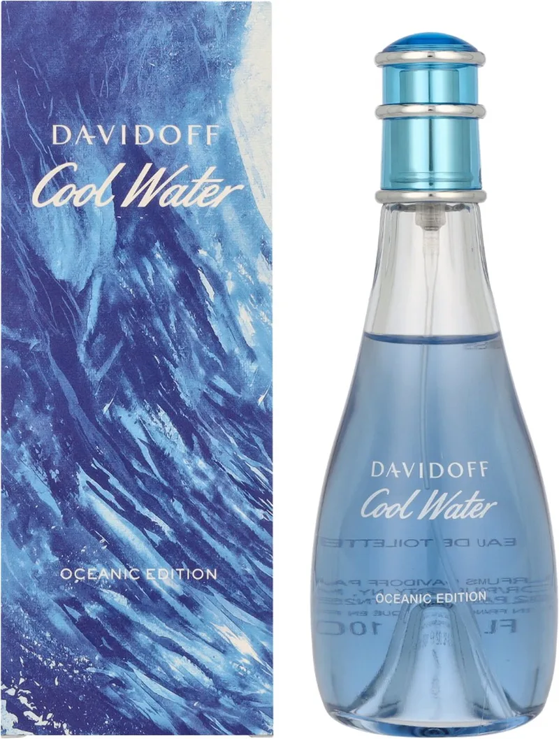 Cool Water Oceanic Edition Edt W van Davidoff in 100 ml – productfoto