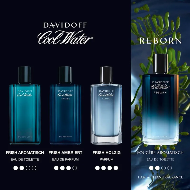 Cool Water Reborn Man EdT Nat. Spray från Davidoff – produktbild 4 av 5
