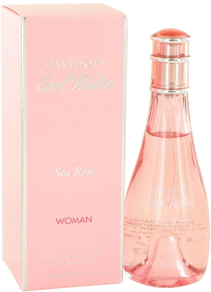 Cool Water Sea Rose - Eau de toilette - Damesgeur fra Davidoff i 100 ml – produktbillede