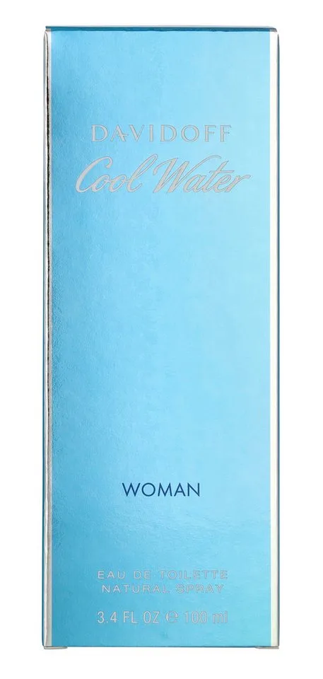 Cool Water Woman EDT fra Davidoff i 100 ml – produktbillede