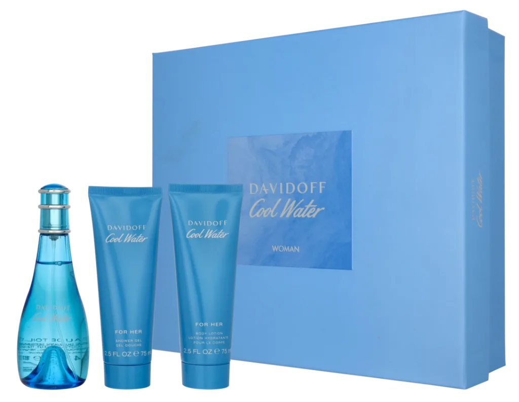 Cool Water Woman Giftset Eau de Toilette 250 ml från Davidoff – produktbild