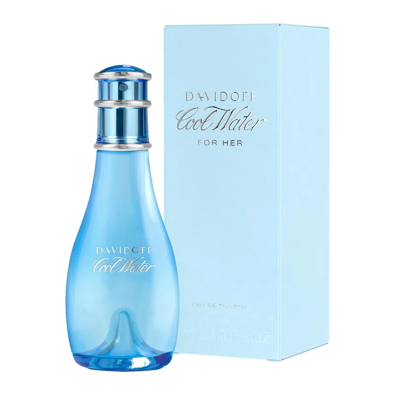 Cool Water Woman New Design Eau de Toilette de Davidoff en 50 ml – photo du produit 2 sur 5
