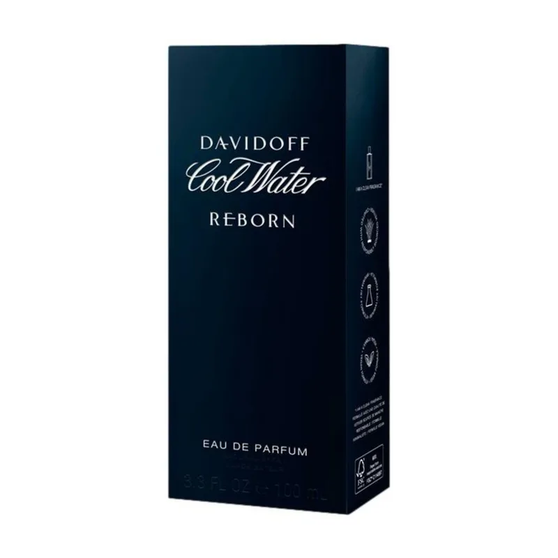 Herenparfum Davidoff Cool Water Reborn EDP fra Davidoff i 100 ml – produktbillede 2 af 3