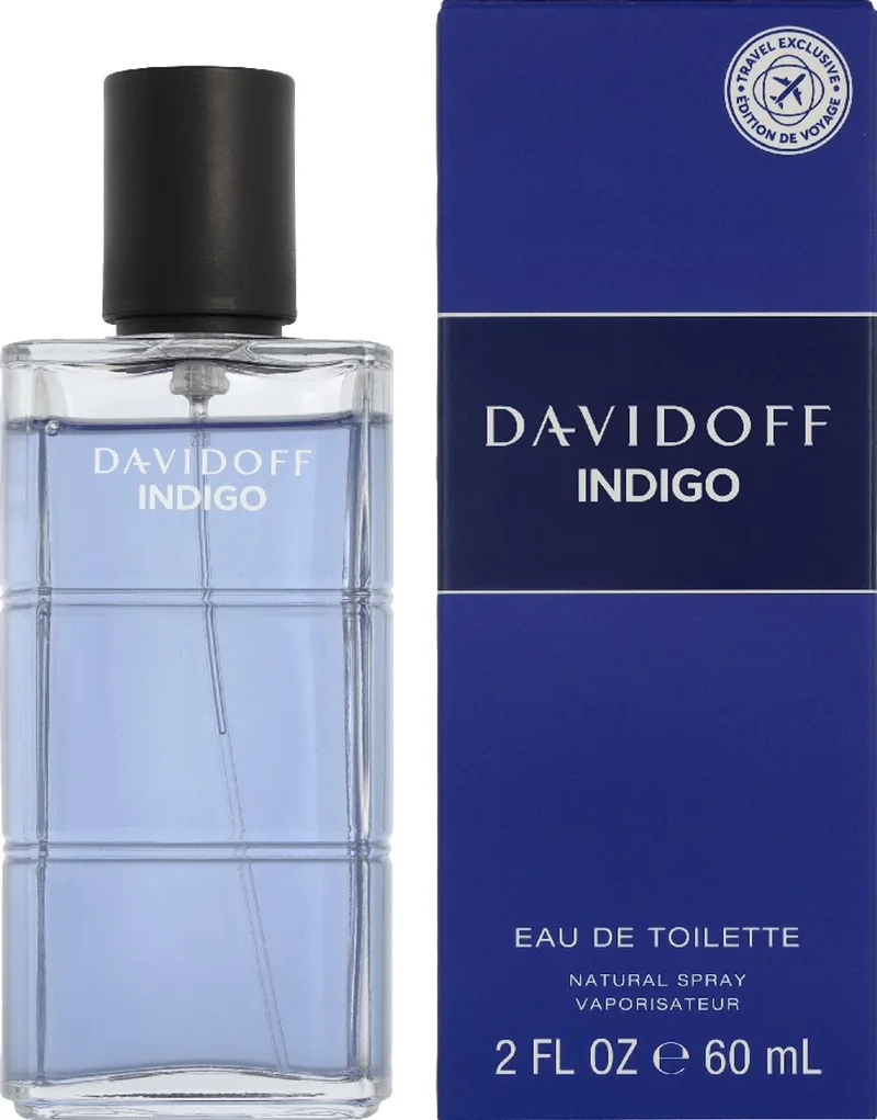 Indigo Man Edt Spray van Davidoff in 60 ml – productfoto