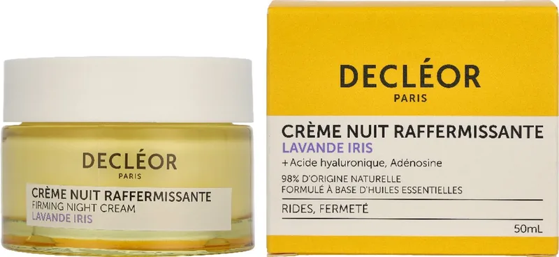 Firming Night Cream - Lavender Iris van Decléor in 50 ml – productfoto