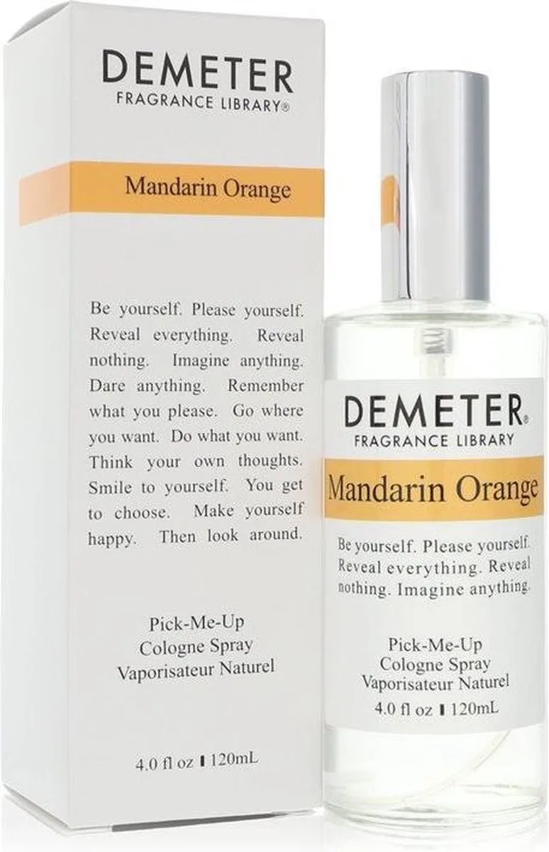Demeter Mandarin Orange cologne spray (unisex) fra Demeter i 120 ml – produktbillede