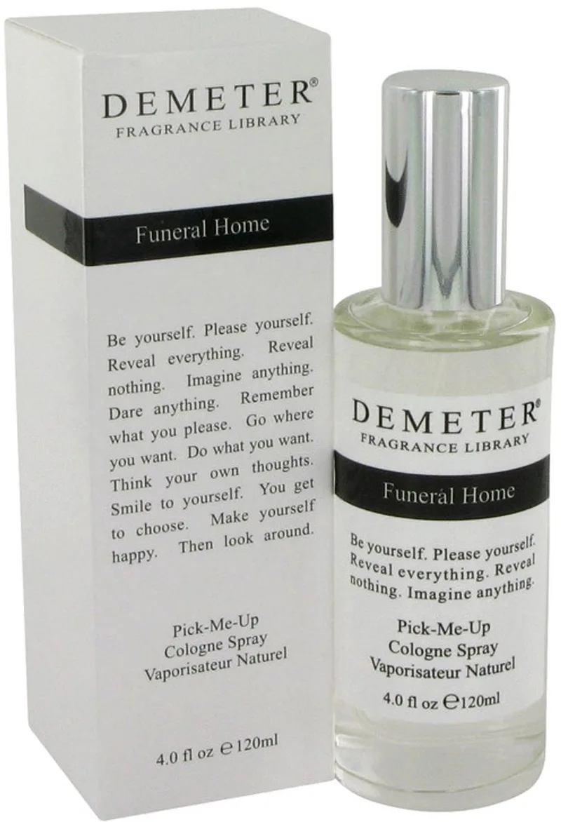 Funeral Home parfum - Unisex fragrance met bloemige en kruidige noten by Demeter in 120 ml – product photo