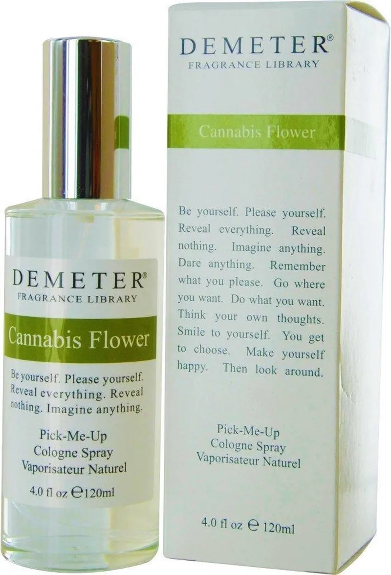 Library of fragrance cannabis flower - eau de cologne fra Demeter i 120 ml – produktbillede