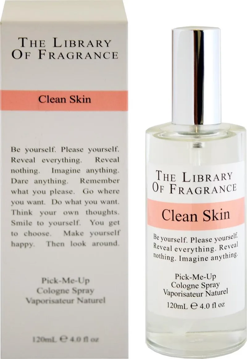 Library of Fragrance Clean Skin - Eau de cologne fra Demeter i 120 ml – produktbillede