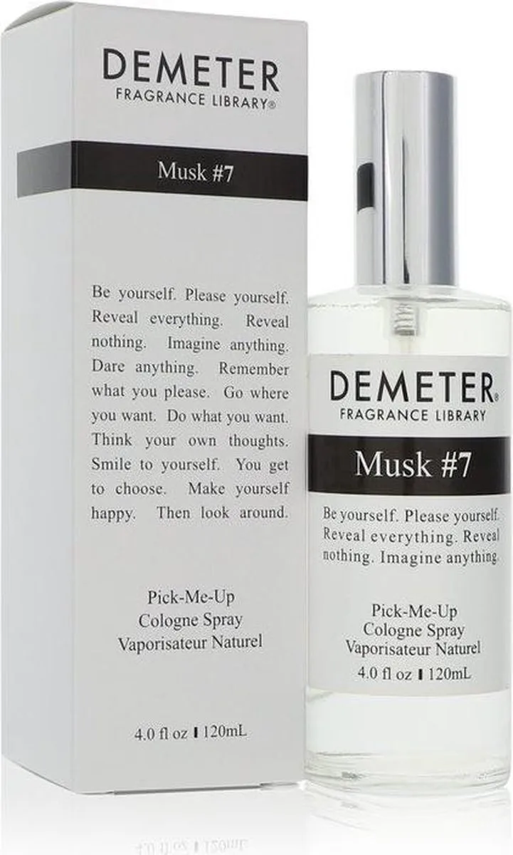 Musk #7 Cologne Spray (unisex) For Men fra Demeter i 120 ml – produktbillede
