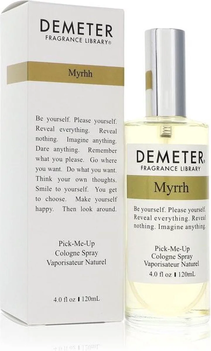 Myrhh Cologne Spray (unisex) For Women fra Demeter i 120 ml – produktbillede