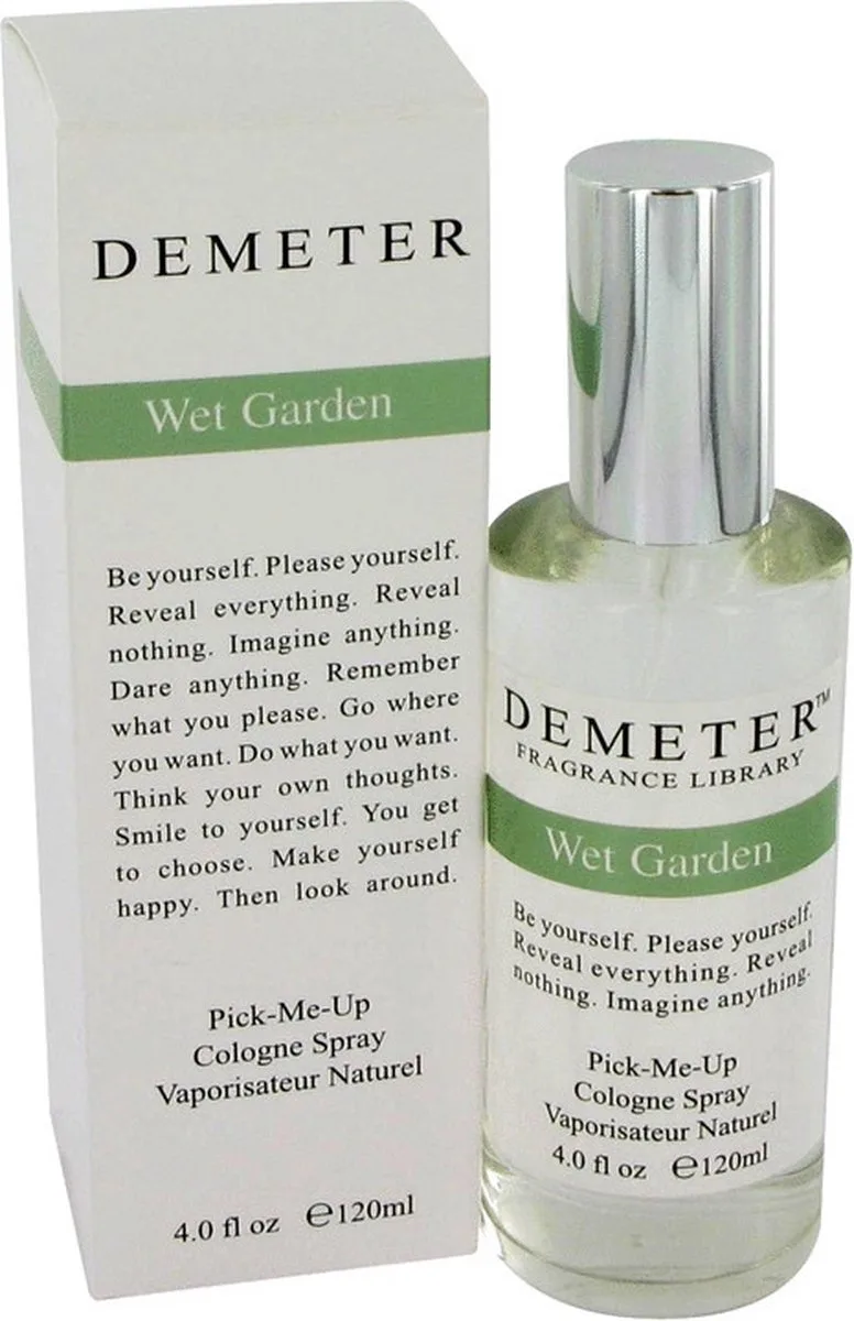 Wet Garden Cologne Spray - Bloemige fragrance met aardse noten de Demeter en 120 ml – photo du produit