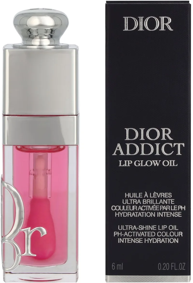 Addict Lip Glow Oil 6 ml - #007 Raspberry Juicy fra Dior i #007 Raspberry Juicy – produktbillede