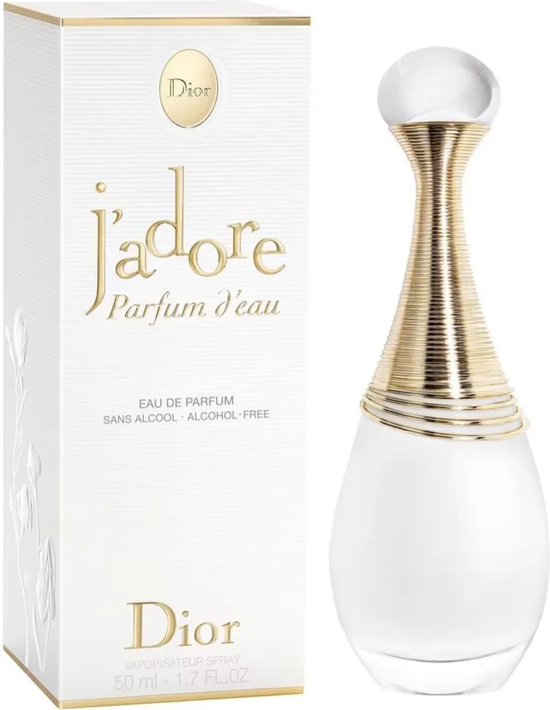 J'adore Parfum d'Eau - eau de parfum spray - damesparfum fra Dior i 50 ml – produktbillede