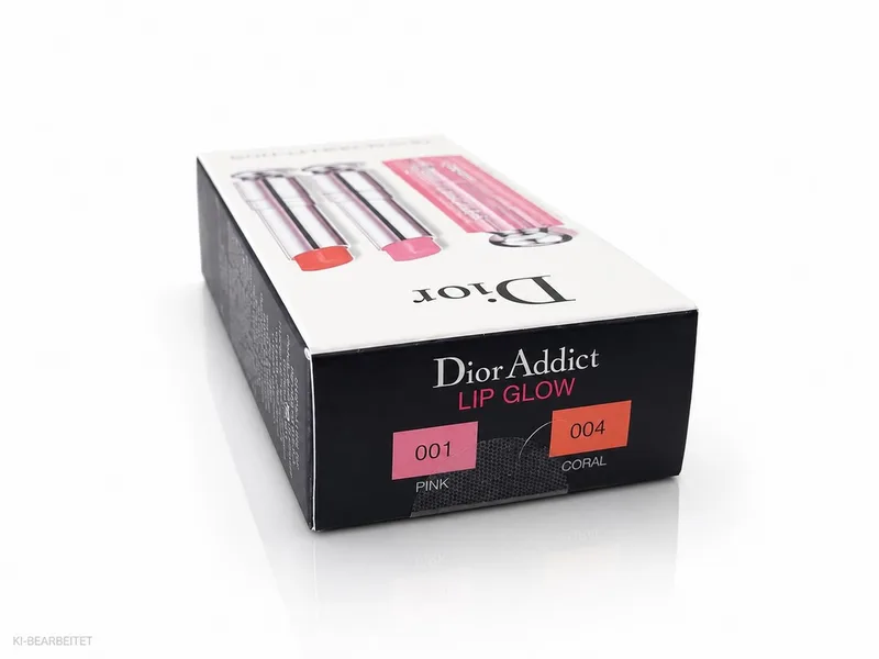 Lip-Plumper Addict Lip Glow Duo 001 Pink + 004 Coral je 3,2g Lippenbalsam Neu OVP von Dior – Produktfoto 1 von 2