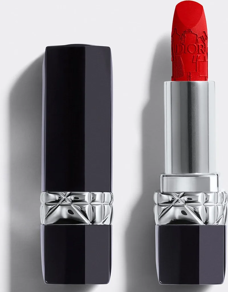 Rouge Lipstick - Couture Colour Comfort & Wear - 999 fra Dior i Trafalgar – produktbillede