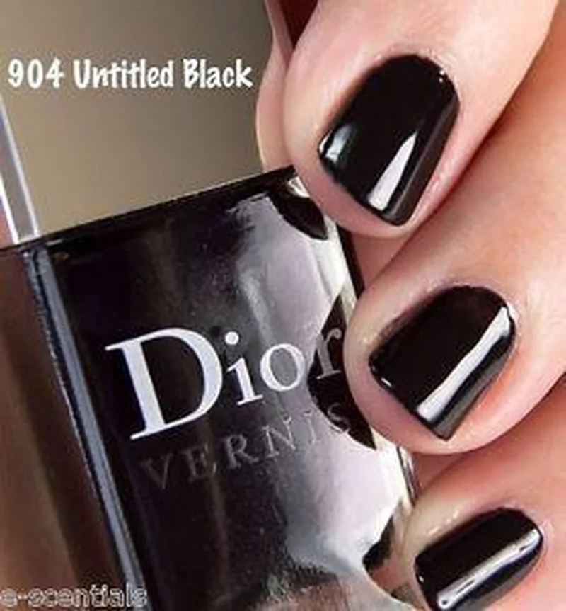 vernis nail lacquer Nagellak - untitled black 904 - Zwarte fra Dior i Sort – produktbillede