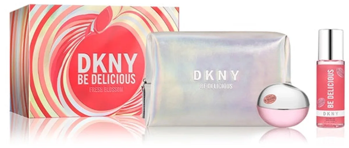 FRESH BLOSSEM EDP 100 ML SPRAY + LOTION 125 ML + POUCH från DKNY – produktbild
