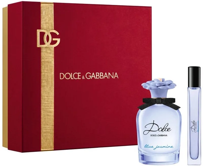 Dolce Blue Jasmine Giftset - 75 ml eau de parfum spray + 10 ml eau de parfum spray - cadeauset voor dames van Dolce&Gabbana – productfoto