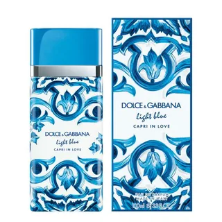 Light Blue Capri in Love Eau de Parfum Spray fra Dolce&Gabbana i 100 ml – produktbillede 2 af 2