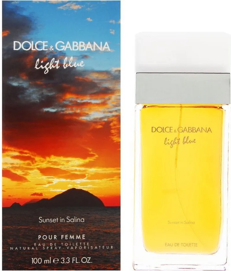 Light Blue Sunset in Salina Limited Edition Eau de Toilette Spray fra Dolce&Gabbana i 100 ml – produktbillede