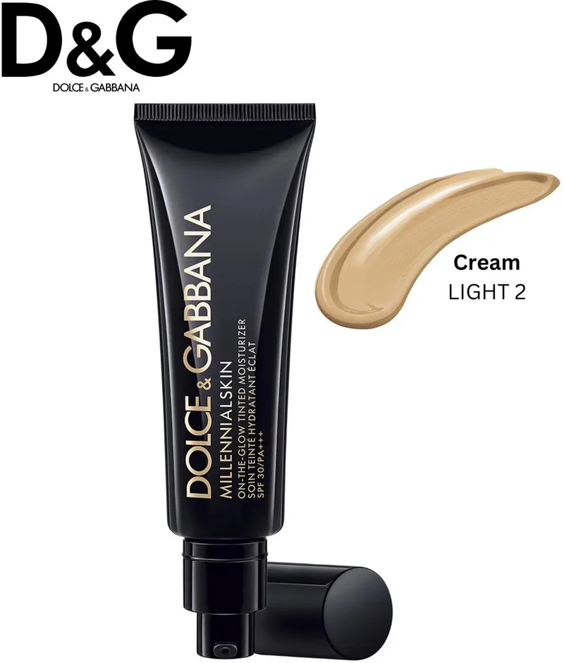 Millennialskin - Tinted - Moisturizer -SPF30 - 50ml - Cream - Light - 2 van Dolce&Gabbana in Light 2 – productfoto