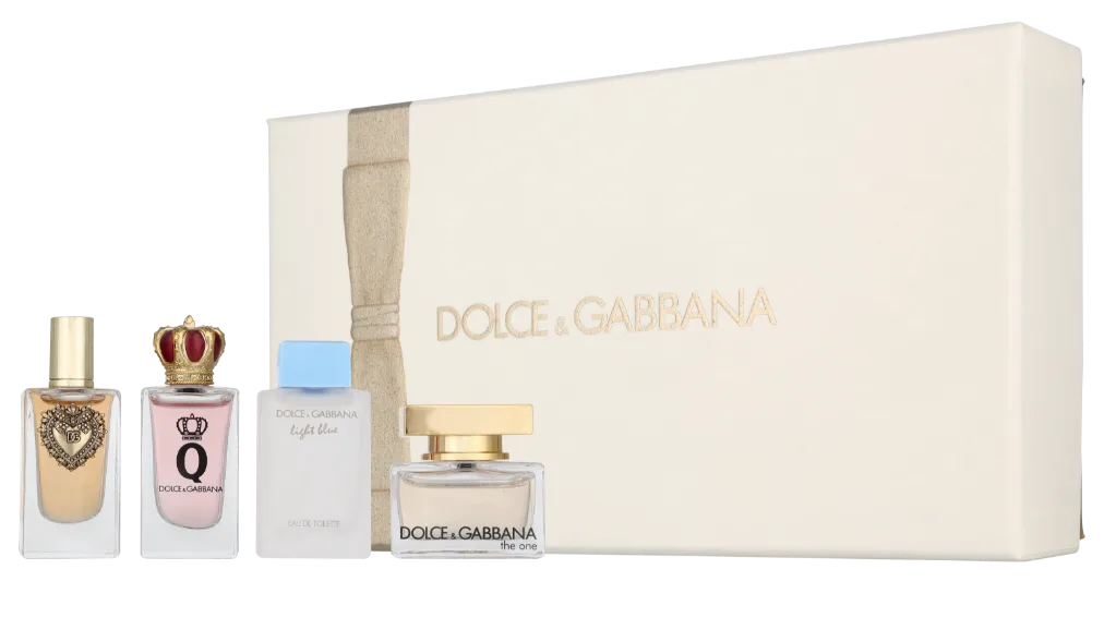 Miniatures Set Eau de Toilette 19.5 ml Dames Giftset von Dolce&Gabbana – Produktfoto