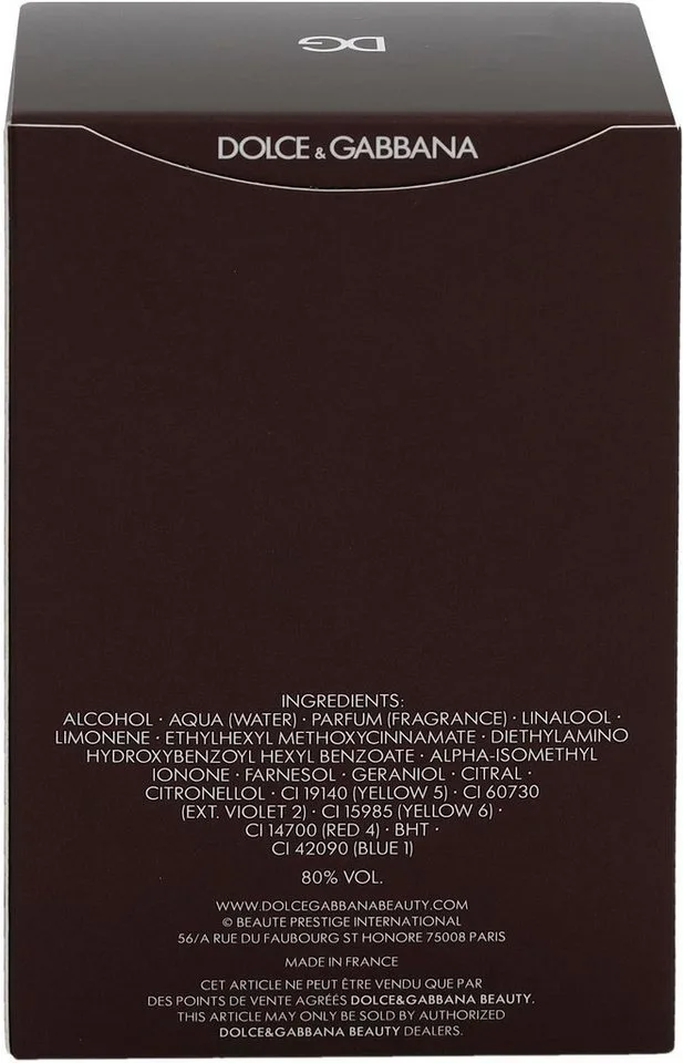 The One - Eau de Toilette - Herenparfum von Dolce&Gabbana in 100 ml – Produktfoto 4 von 4