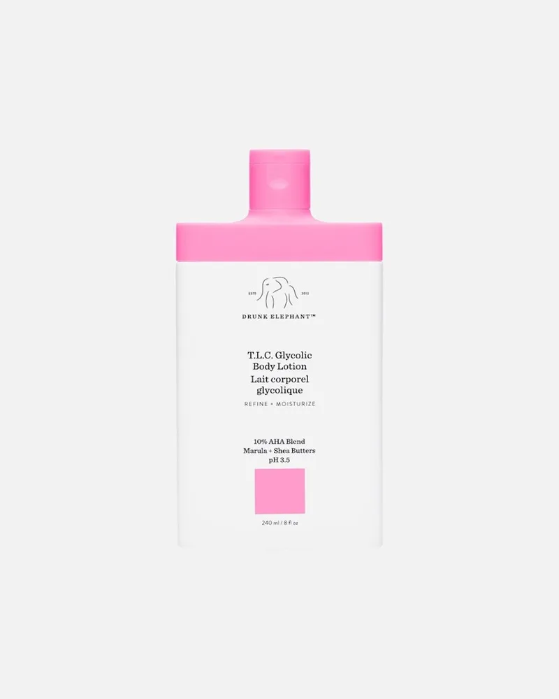 Glycolic Body Lotion - Met 10% AHA voor exfoliatie en hydratatie de Drunk Elephant – photo du produit