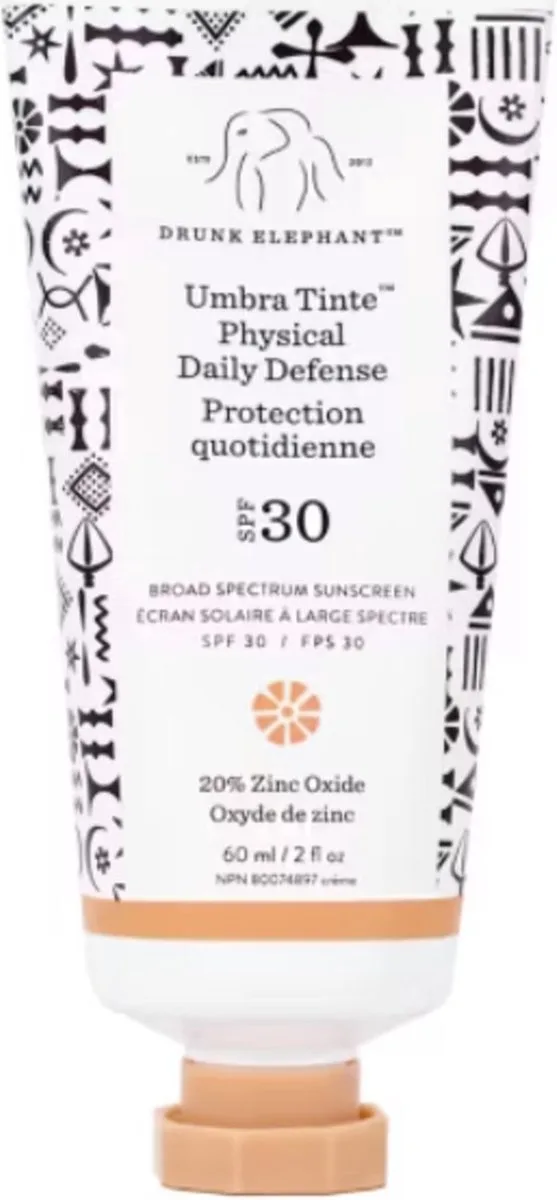 Umbra Tinte Physical Daily Defense SPF 30 Zonnebrandcreme