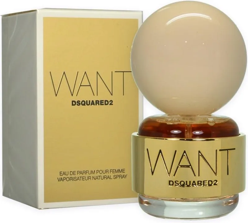 Want parfum - Eau de Parfum voor haar von Dsquared2 in 50 ml – Produktfoto