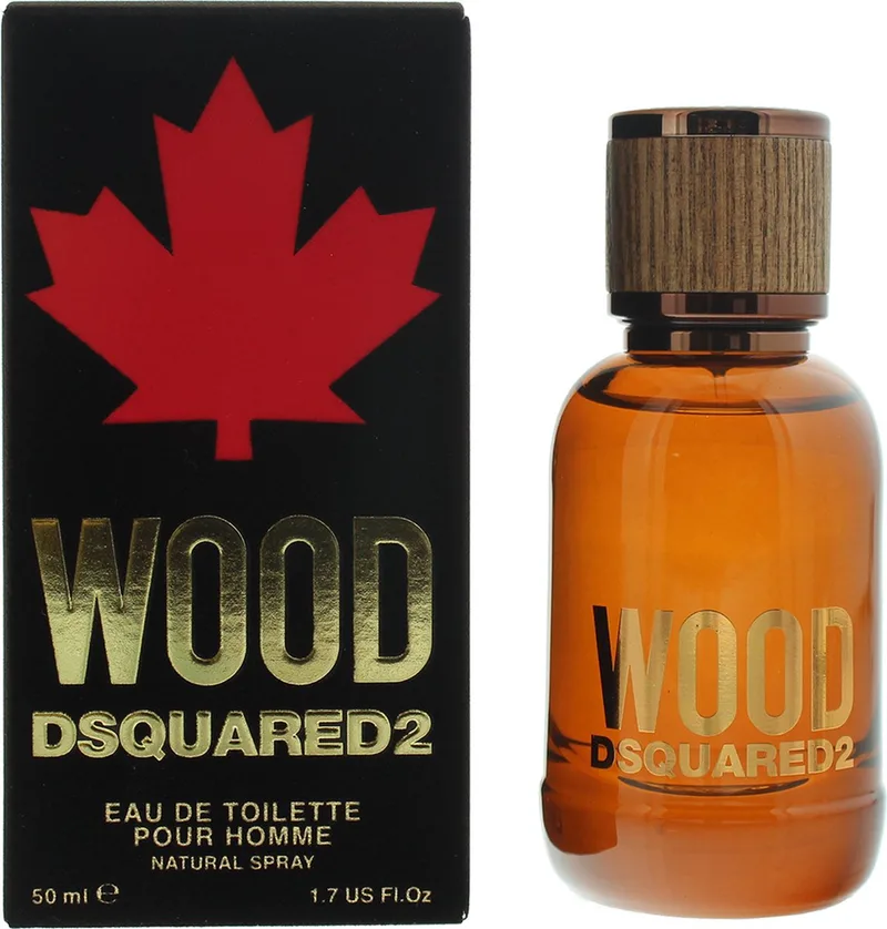Wood Pour Homme - Eau de toilette fra Dsquared2 i 50 ml – produktbillede 1 af 5