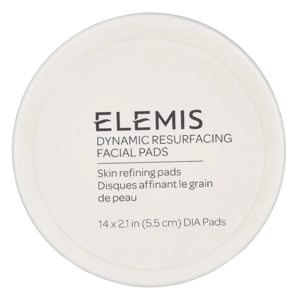 Dynamic Resurfacing Facial Pads 14 stuk Make-up verwijderaar en reiniger 14 pc by Elemis – product photo