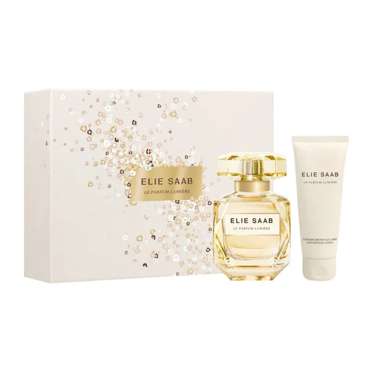 Elie Saab Le Parfum Lumière Gift Set 50ml EDP + 75ml Body Lotion van Elie Saab – productfoto