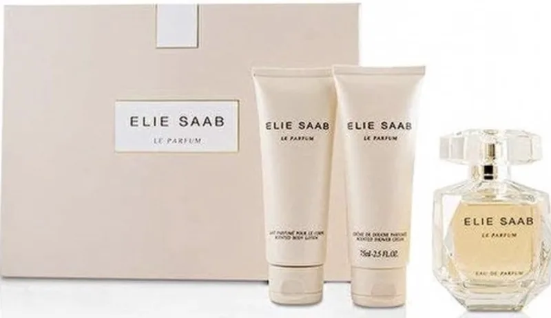 GIFTSET PARFUM 90ml, GEL DOUCHE 75ML, BODY LOTION 75ml de Elie Saab – photo du produit