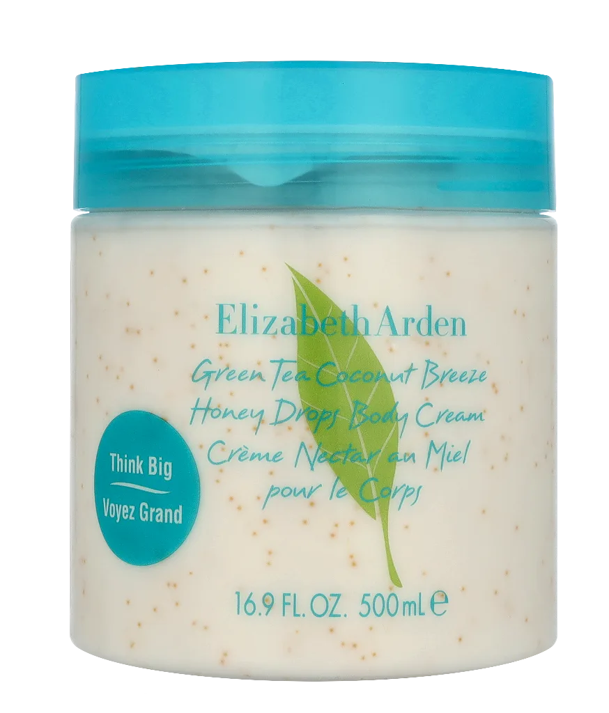 E.Arden Green Tea Honey Coconut Breeze Drops Body Cream van Elizabeth Arden in 500 ml – productfoto