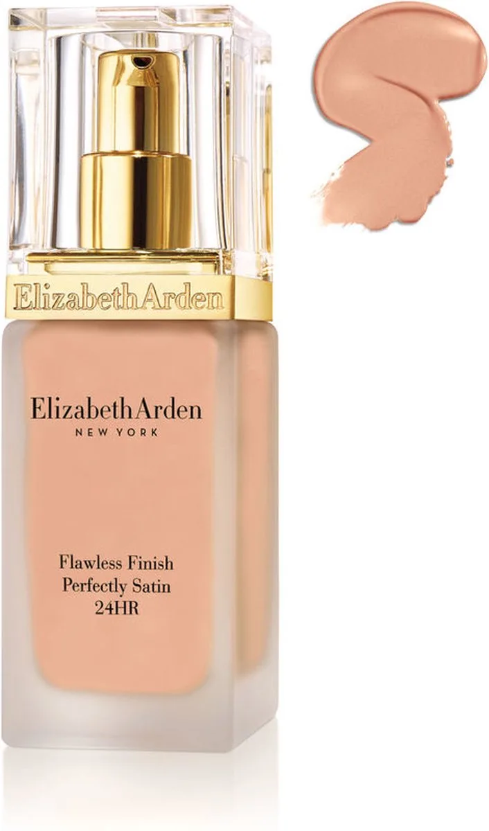 Flawless Finish Perfectly Satin 24hr Broad Spectrum SPF 15 Makeup 30 ml Pompflacon Vloeistof von Elizabeth Arden in Cream nude – Produktfoto