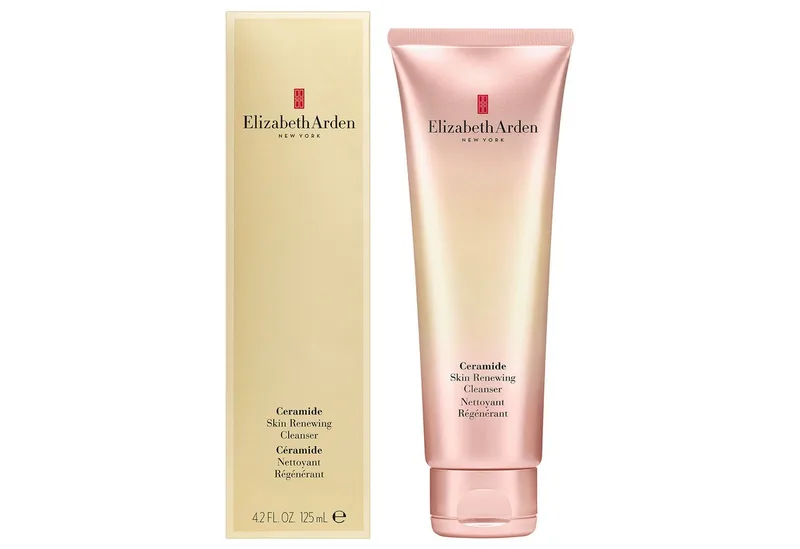 Gesichts-Reinigungscreme CERAMIDE SKIN RENEWING CLEANSER, für alle Hauttypen, mit Ceramid-Komplex, Gel-zu-Schaum-Textur by Elizabeth Arden – product photo 2 of 5
