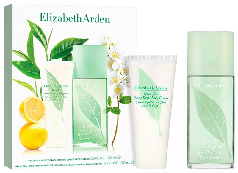 Green Tea Geparfumeerd Water 100 ml + Honing Nectar Lichaamscrème 100 ml fra Elizabeth Arden i 100 ml – produktbillede