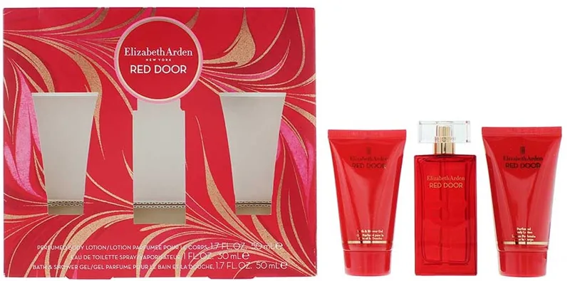Red Door Eau de Toilette 30 ml + Body Lotion 50 ml + Bath & Shower Gel 50 ml Gift Set fra Elizabeth Arden – produktbillede