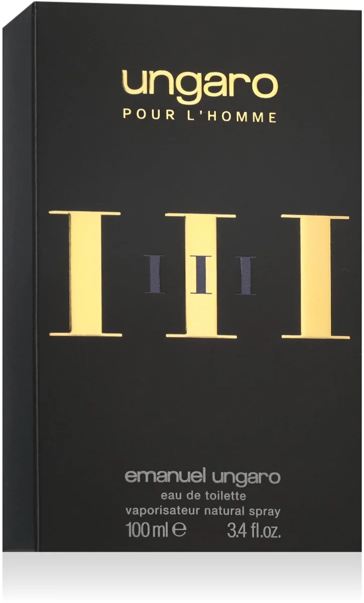 Herenparfum Emanuel Ungaro UNGARO POUR L'HOMME III EDP von Emanuel Ungaro in 100 ml – Produktfoto